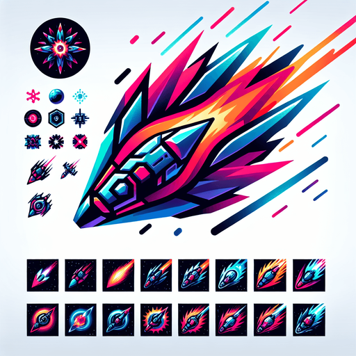 Space ship plasma bullet.
Single Game Texture.  In-Game asset.  2d.  Blank background.  High contrast.  No shadows