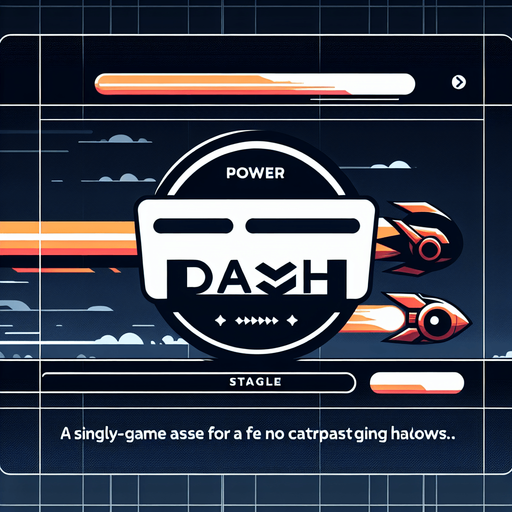 power dash aset.
Single Game Texture.  In-Game asset.  2d.  Blank background.  High contrast.  No shadows