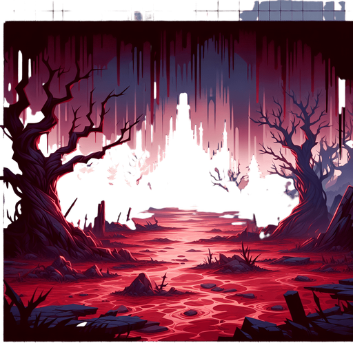 2 boyut kanlı bir arkaplan.
Single Game Texture. In-Game asset. 2d. Blank background. High contrast. No shadows.