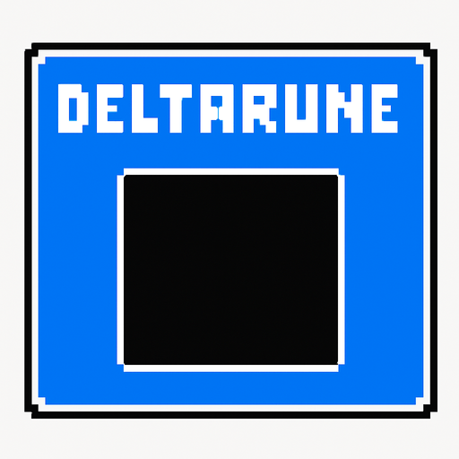 Battle Box for a Deltarune game.
In-Game asset.  2d.  High contrast.  No shadows