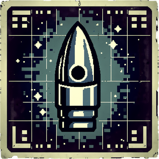 alien 1 bullet

Single Game Texture. In-Game asset. 2d. Blank background. High contrast. No shadows.