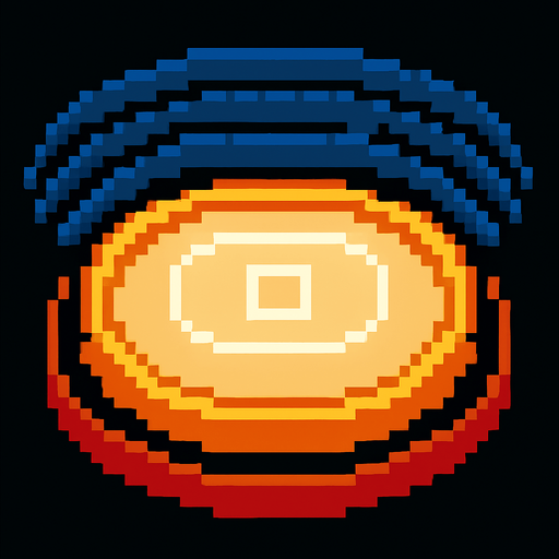 arena de sumo de pixeles.
In-Game asset.  2d.  High contrast.  No shadows