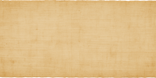 thin and long papyrus paper. Horizontally long