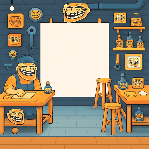 Same sizes with troll face theme