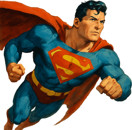 flying superman