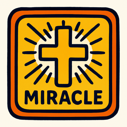random miracle token.
In-Game asset.  2d.  High contrast.  No shadows