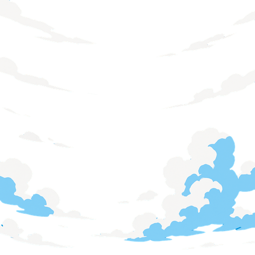 blue sky wiew large scale.
In-Game asset.  2d.  High contrast.  No shadows