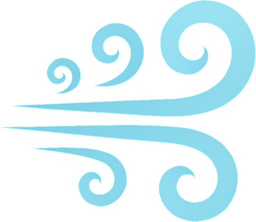 wind.
In-Game asset.  2d.  High contrast.  No shadows