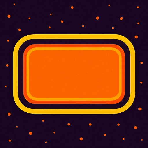 button background.
In-Game asset.  2d.  High contrast.  No shadows