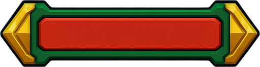 HP BAR - yazısız.
In-Game asset.  2d.  High contrast.  No shadows