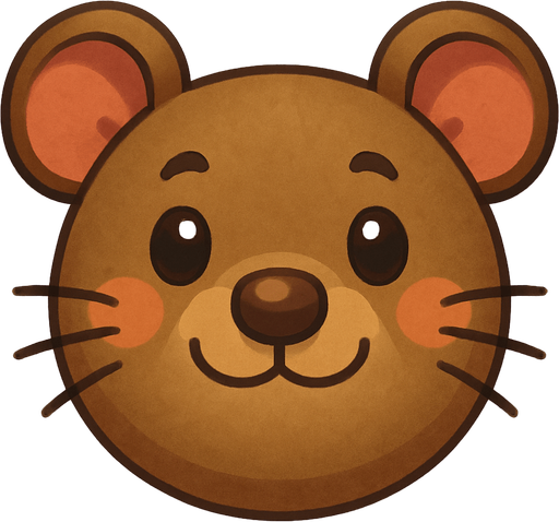 round mouse face.
In-Game asset