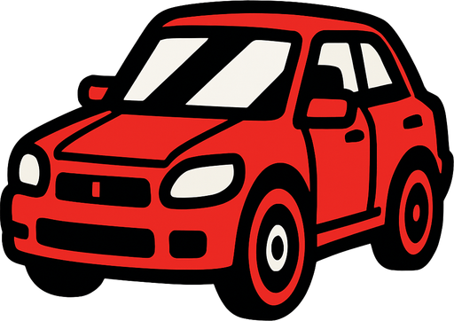 car.
In-Game asset.  2d.  High contrast.  No shadows