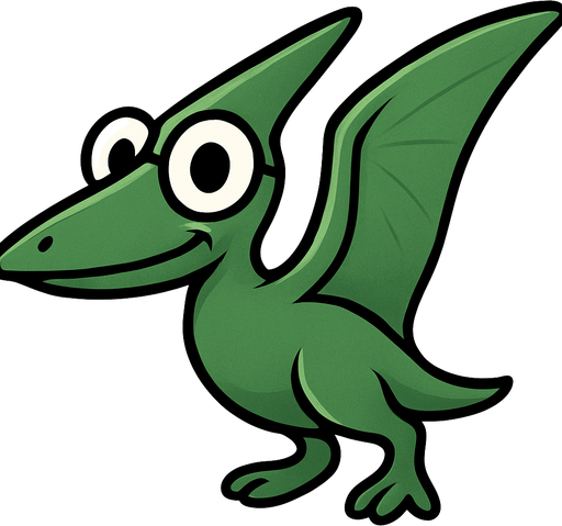 stylize the body, wings, tail and legs