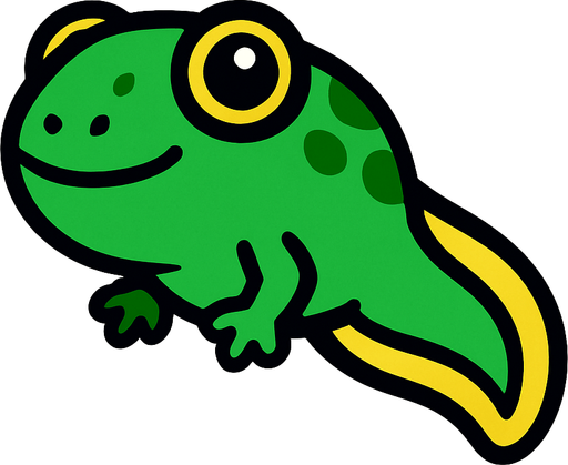 Büyüyen İribaş.
In-Game asset.  2d.  High contrast.  No shadows