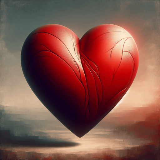 a big lovely heart