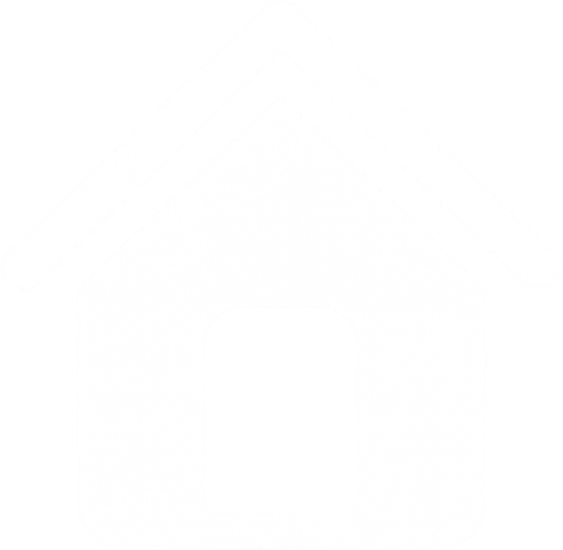 beyaz ev simgesi.
In-Game asset.  2d.  High contrast.  No shadows