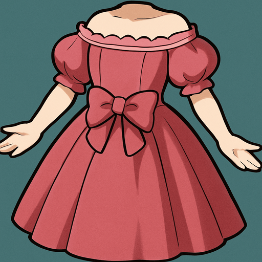 princess dress same pose