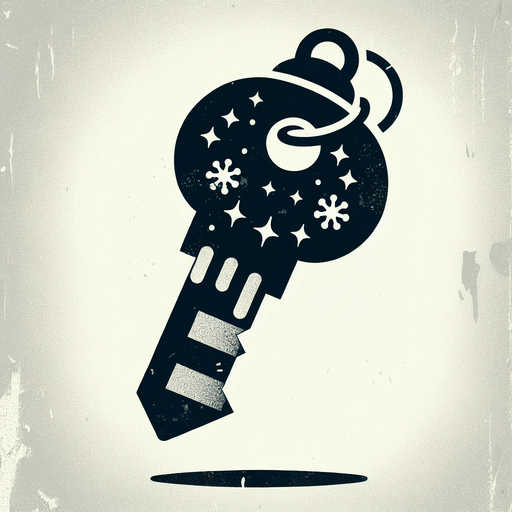 a simple dirty, dark and eerie Christmas bathroom key.
Single Game Texture. In-Game asset. 2d. Blank background. High contrast. No shadows.