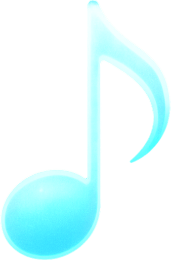 A single glowing blue melody symbol in the center, surrounded by soft blue light, abstract sound waves gently radiating outward, dreamy and minimalistic background, magical atmosphere, high contrast lighting, perfect for a music-themed game, 4K, highly detailed.
In-Game asset.  2d.  High contrast.  No shadows