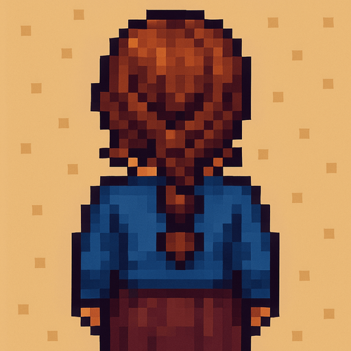 make different hairstyle and clothing