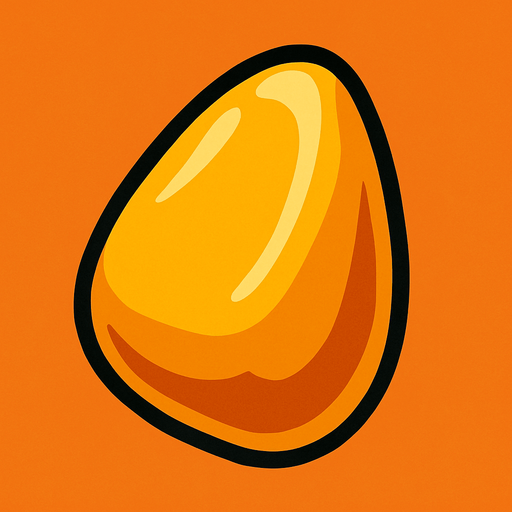 grano de mais.
In-Game asset.  2d.  High contrast.  No shadows