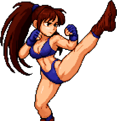 high kick attack