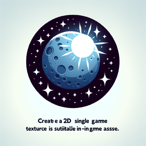 shining moon.
Single Game Texture.  In-Game asset.  2d.  Blank background.  High contrast.  No shadows