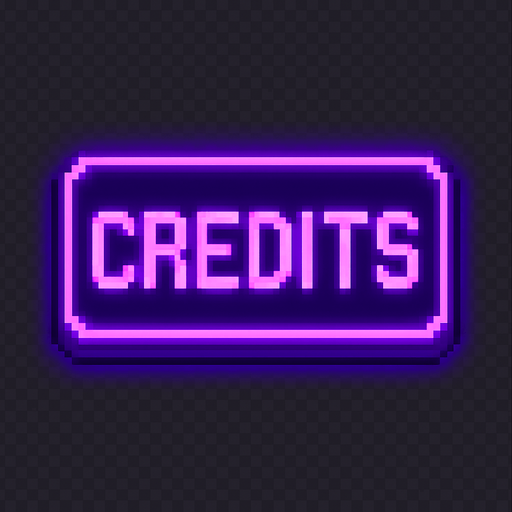 Write CREDITS instead of START.