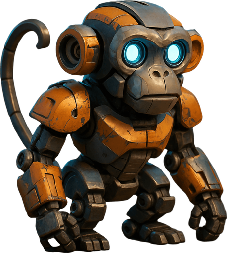 robot monkey.
In-Game asset