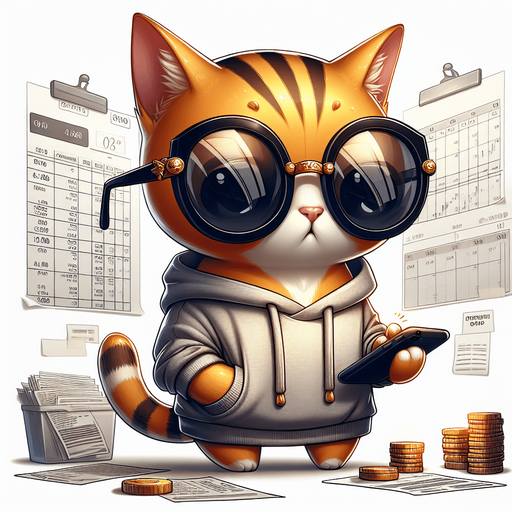 The character in the image is a cartoon-style, orange tabby cat with noticeable stripes, wearing oversized, round, dark opaque sunglasses. Its body is smaller compared to its head, emphasizing a cute, chubby appearance. Dressed in a simple, light-colored hoodie with a drawstring, this cat, equipped with a digital device and papers scattered around, embodies the essence of a stock tracker in a state of urgency, trying to sell tokens rapidly. With its paws depicted as if managing multiple tasks at once, the character combines a playful and whimsical style with the dynamic, sometimes chaotic world of trading, making it an engaging mascot or protagonist for narratives exploring the fast-paced realm of finance..
Single Game Texture. In-Game asset. 2d. Blank background. High contrast. No shadows.