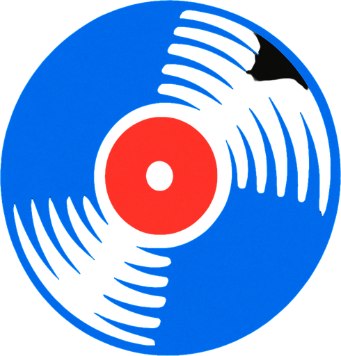 Disco de vinido en vista de 1/4.
In-Game asset.  2d.  High contrast.  No shadows