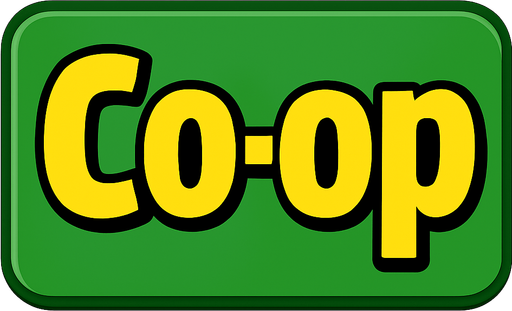 Change the text to say ‘Co-op’