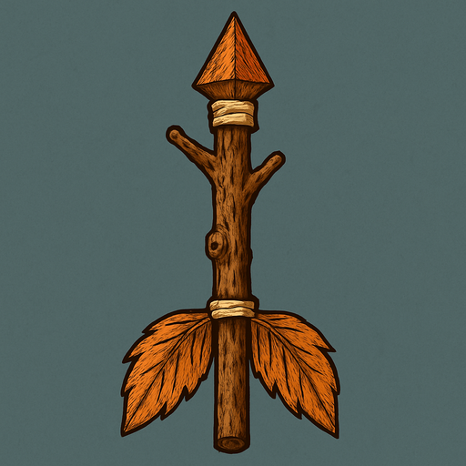 ok yere 90 derece olacak şekilde dik dursun