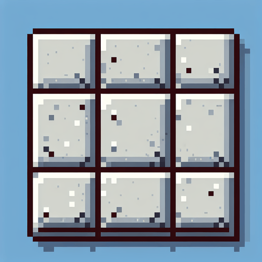 concrete floor tile, retro, pixel style.
Single Game Texture.  In-Game asset.  2d.  Blank background.  High contrast.  No shadows