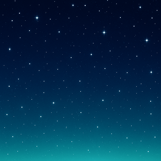 красивый фон звездного неба с градиентом снизу светлее (там будет город),
 к верху темнее.
In-Game asset.  2d.  High contrast.  No shadows