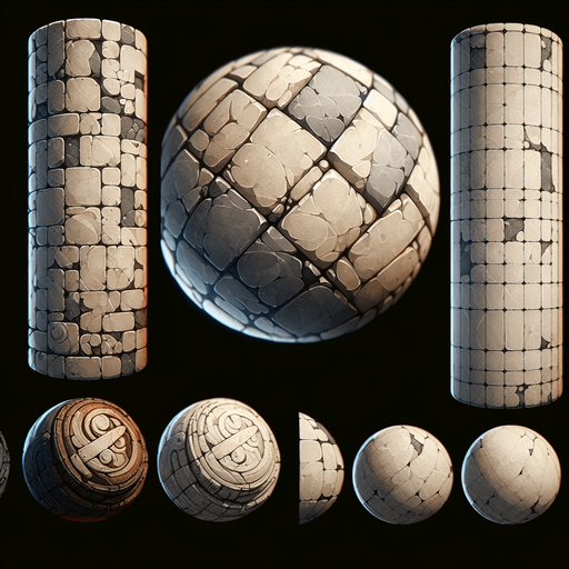 Faça uma textura de pedra que cobre a tela inteira com um pouco de tom de velho..
Single Game Texture. In-Game asset. 2d. Blank background. High contrast. No shadows.