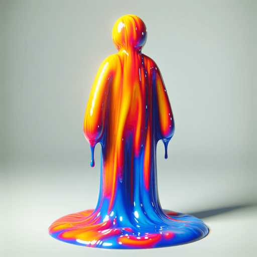 3-D slime
Person.
Single Game Texture. In-Game asset. 2d. Blank background. High contrast. No shadows.