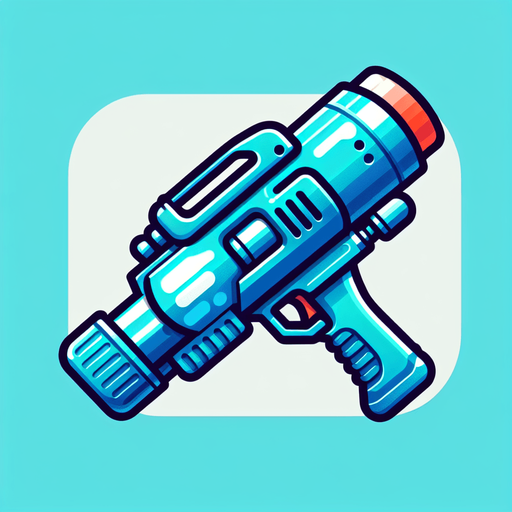 watergun
Single Game Texture. In-Game asset. 2d. Blank background. High contrast. No shadows.