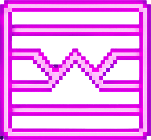 Make pixelart neon wall obstacle.
In-Game asset.  2d.  High contrast.  No shadows