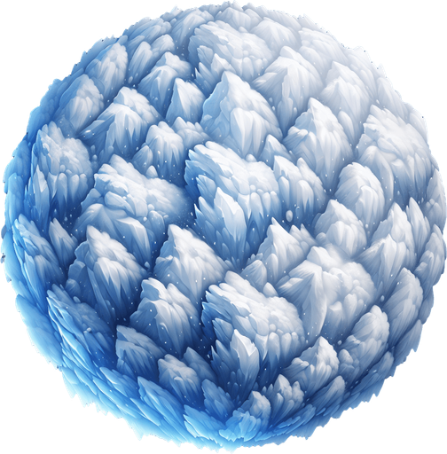 Ice, snow, sharp snow & ice, light, HD, blur, colors white and blue..
Single Game Texture. In-Game asset. 2d. Blank background. High contrast. No shadows.