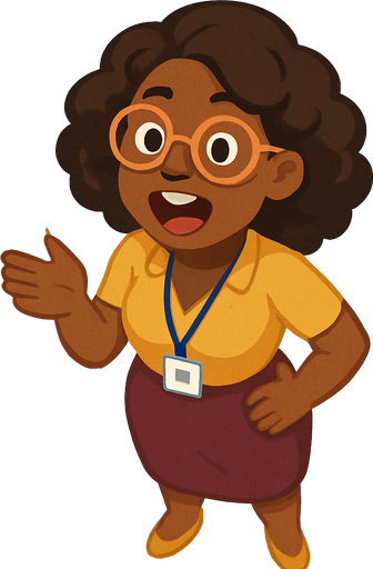 A women working in an office who loves to talk an talks too much. Dark skin color. Standing up and ready spew the latest gossip to whoever comes near. Full body viewed from the above. Everybody who comes near hear gets bombarded with her talking about what happened the past weekend. Friendly looking. Cute soft graphics. soft ambient light. semi-matte to satin surfaces. naturalistic with slight saturation boost colors. Tone is premium, friendly, clean with lifestyle or service-oriented appeal.
In-Game asset.  2d.  High contrast.  No shadows. top down. View from above.