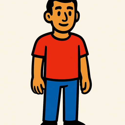 İnsan.
In-Game asset.  2d.  High contrast.  No shadows
