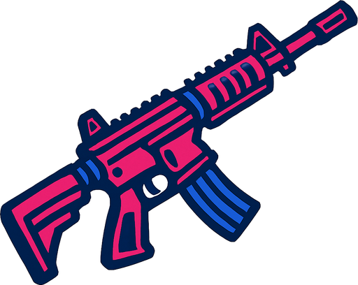 Arma.
In-Game asset.  2d.  High contrast.  No shadows