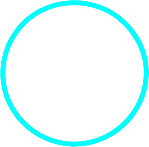 A simple, slightly glowing circular outline indicating where towers can be placed..
In-Game asset.  2d.  High contrast.  No shadows