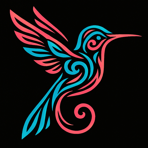 ephemeralHummingbird.
In-Game asset.  2d.  High contrast.  No shadows