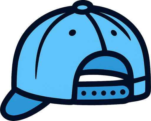 Casquette a l'envers.
In-Game asset.  2d.  High contrast.  No shadows