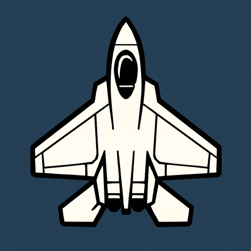 beyz savaş uçağı 2d.
In-Game asset.  2d.  High contrast.  No shadows