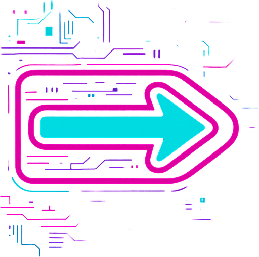 Cyberpunk style swipe note for music rhythm game.
In-Game asset.  2d.  High contrast.  No shadows