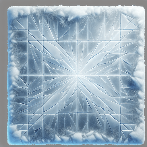 ice floor texture tile top down view
Single Game Texture. In-Game asset. 2d. Blank background. High contrast. No shadows.