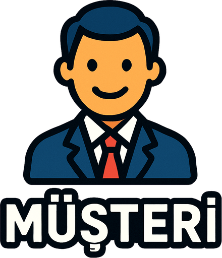 Müşteri.
In-Game asset.  2d.  High contrast.  No shadows